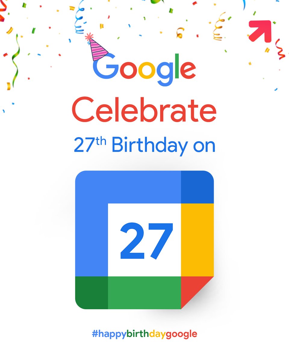FluperOfficial's tweet image. Turning 27 but still trending #1 — Happy B’day, Google!

#Fluper #happybirthday #Happybirthdaygoogle #googlebirthday #GoogleTurns27 #HappyBirthdayGoogle #SearchAndCelebrate #27YearsOfGoogle