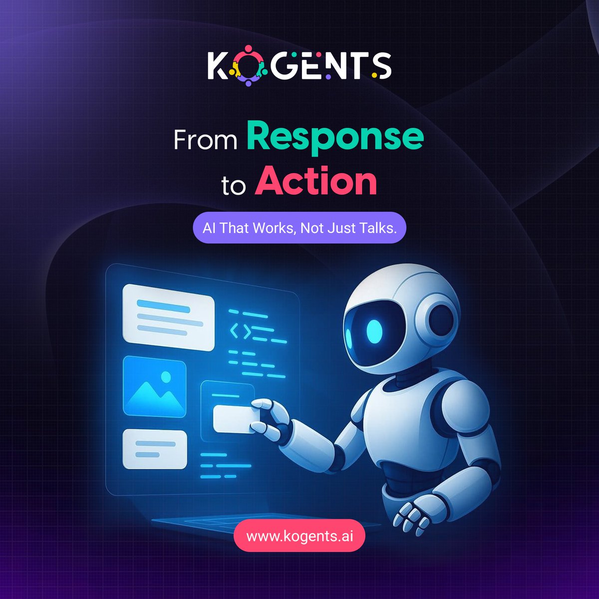 kogentsAi's tweet image. The next era of automation isn’t conversation, it&apos;s ACTION. 📊

Kogents AI empowers leaders to turn engagement into enterprise value.
Book a Demo: kogents.ai

#B2BInnovation #AIExecution #BusinessAgility #ScalingSuccess #DigitalAdoption #FutureReady #KogentsAI