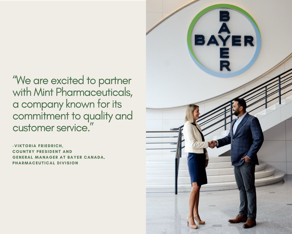 Mint Pharmaceuticals tweet media