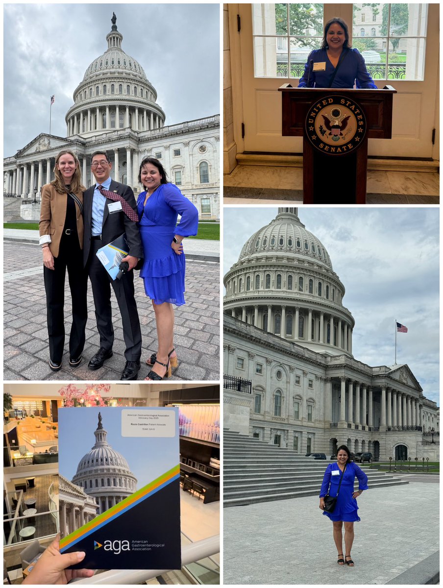 VoiceForIBD's tweet image. Grateful to join @AmerGastroAssn for #AGA Advocacy Day 2025 on Capitol Hill💜 As an #IBD patient advocate, I met w/lawmakers, alongside AGA President @LarryKim_MD to push for better access to care, #NIH research funding, &amp;amp; policies that support the digestive health community👊🏼🥹