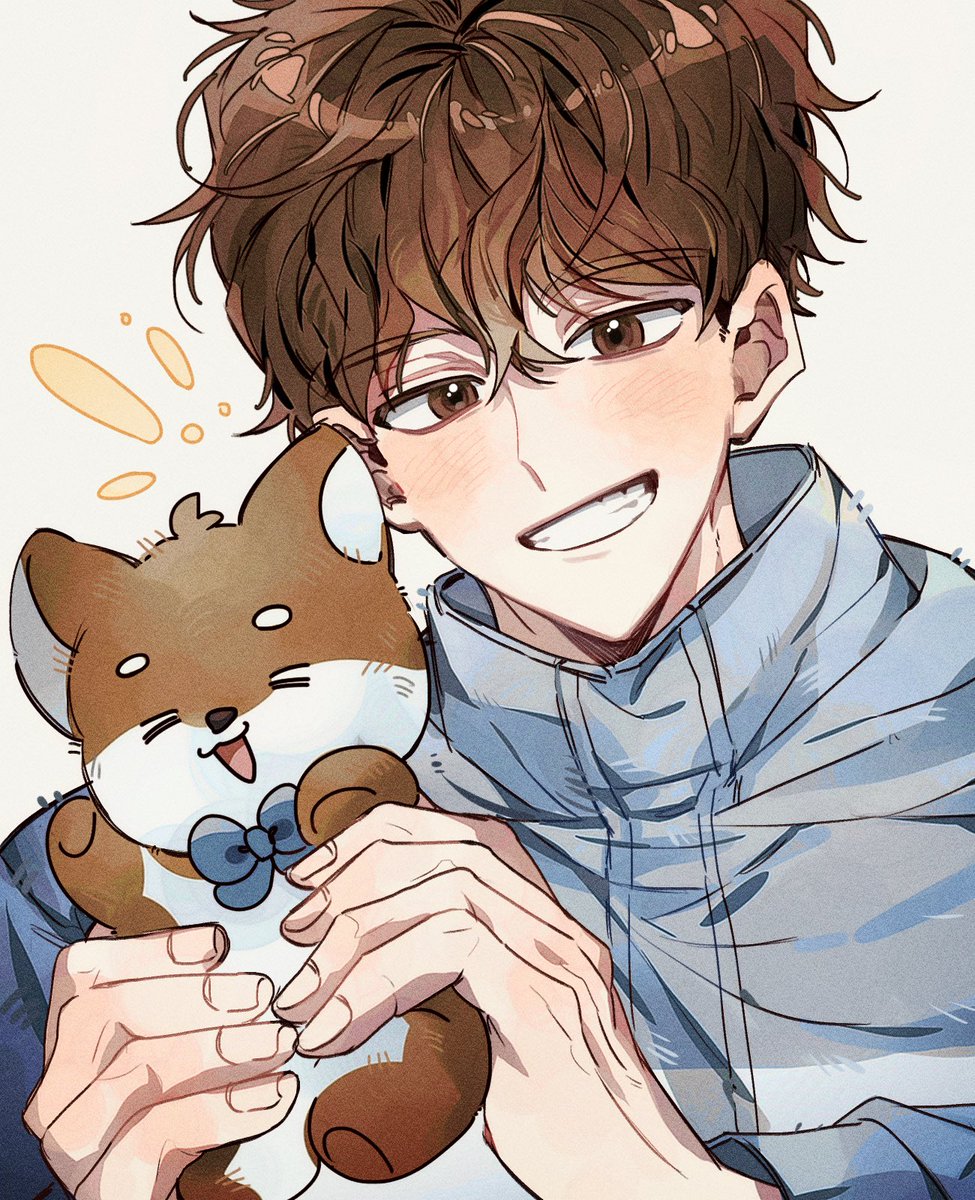 gujin_00's tweet photo. #ハイキュー 
댕댕상과 냐옹상 https://t.co/w41fiBZNTh