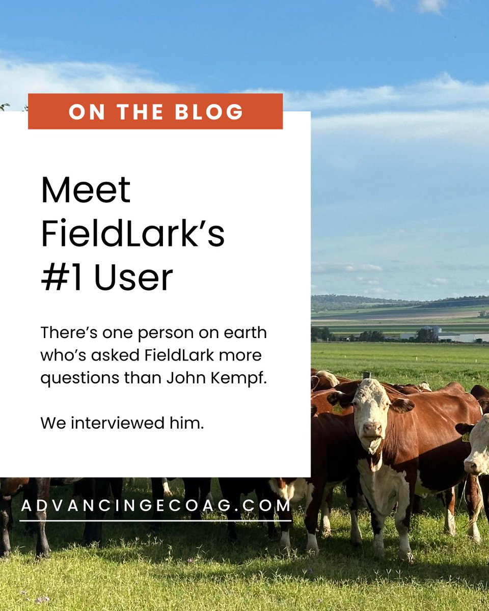 AEA (@advancingecoag) on Twitter photo We were shocked to discover that <a href="/realJohnKempf/">John Kempf</a> is only the #2 user of FieldLark.
That means there's exactly 1 person on earth who has asked #fieldlark more questions than its creator.
Who is this mysterious AI power-user? This regenerative titan? This Larking legend?
We We were shocked to discover that <a href="/realJohnKempf/">John Kempf</a> is only the #2 user of FieldLark.
That means there's exactly 1 person on earth who has asked #fieldlark more questions than its creator.
Who is this mysterious AI power-user? This regenerative titan? This Larking legend?
We