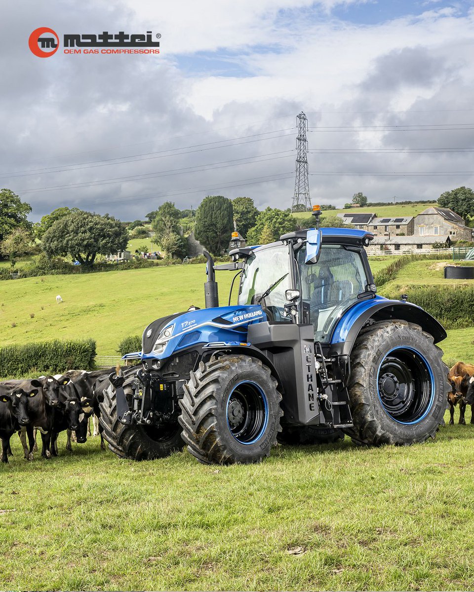 From organic waste to clean fuel 🌱
Mattei + Bennamann = innovation in action.
Our compressors power biogas upgrading + the world’s 1st biomethane tractor 🚜💨
Cleaner farms, cleaner future.

👉 matteigroup.com/case-history/b…

#CleanEnergy #Biomethane #MatteiPower @cnhindustrial