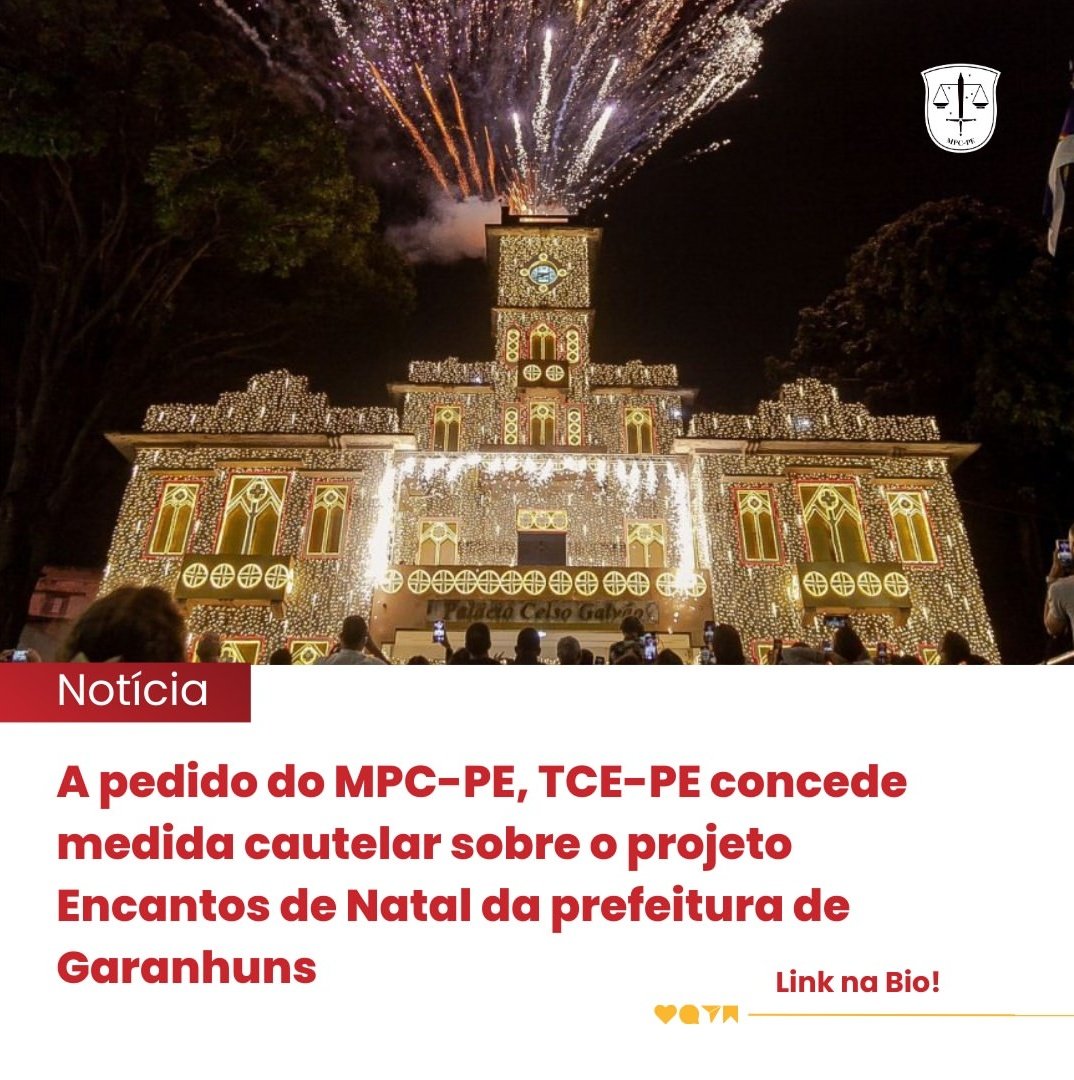 Ministério Público de Contas de Pernambuco tweet media