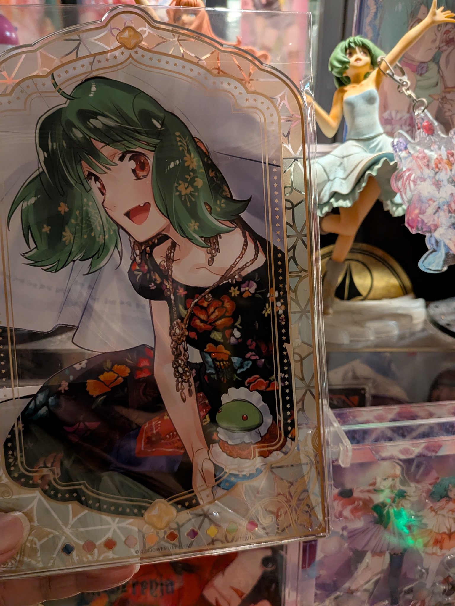 マクロス マクロス万国博覧会 レコードガラポン A賞 アクリルパネル