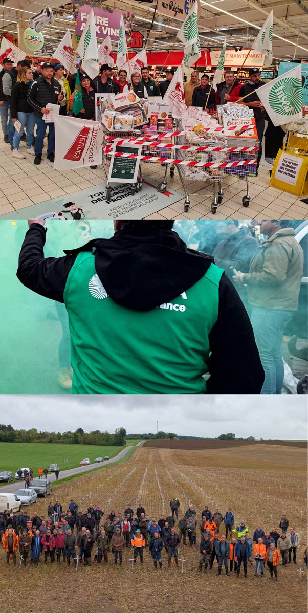 Mobilisés ! ✊

Aujourd’hui, partout en France, nous avons parlé d’une seule voix.

Merci aux agriculteurs du réseau #FNSEA et <a href="/JeunesAgri/">Jeunes Agriculteurs</a> pour leur mobilisation ! 

(Cliquez sur les photos ! 😉)
#OnMarcheSurLaTête #Le26SeptembreJeMeMobilise