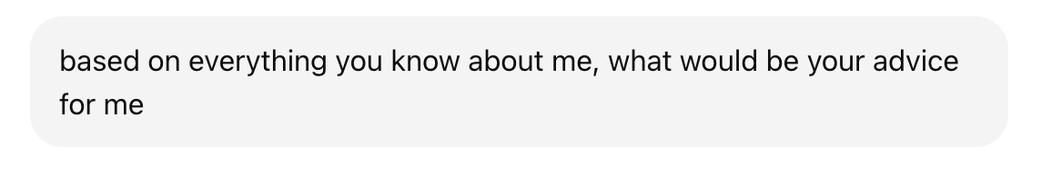 I love asking ChatGPT this one question
