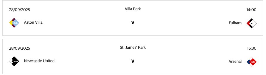 Just the 2 fixtures today - do you have any transfers in mind? 👇