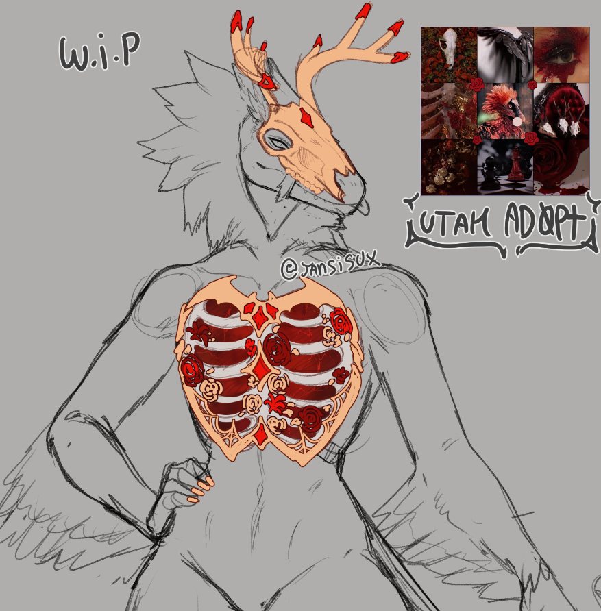 trying to make a concept inspired on that moodboard