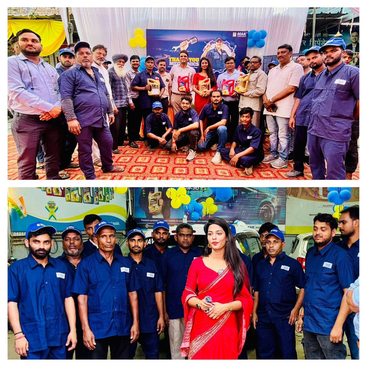 murari_narayanj's tweet image. @BPCLMakLubes @BPCLimited 
Karo Scan, Bano Radio Ke Superstar 🎙️
Top 30 mechanics with highest coupon scans turned into radio stars with Radio Mirchi in Transport Nagar, Lucknow.
A lifetime memory, full of pride &amp;amp; joy – truly a #ThankYouMakanic moment.