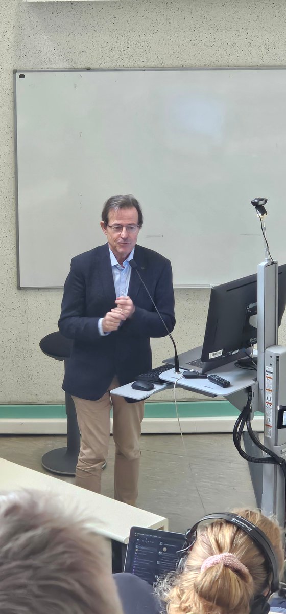 PreciDIAB (@precidiabcenter) on Twitter photo 🔙 Retour sur notre séminaire EGID/PreciDIAB
👏 Le Pr Guéant a offert une intervention passionnante sur le métabolisme des vitamines B, l’épigénétique et la programmation fœtale de l’obésité, suscitant de nombreux échanges scientifiques.
🙏Merci à tous pour votre participation ! 🔙 Retour sur notre séminaire EGID/PreciDIAB
👏 Le Pr Guéant a offert une intervention passionnante sur le métabolisme des vitamines B, l’épigénétique et la programmation fœtale de l’obésité, suscitant de nombreux échanges scientifiques.
🙏Merci à tous pour votre participation !