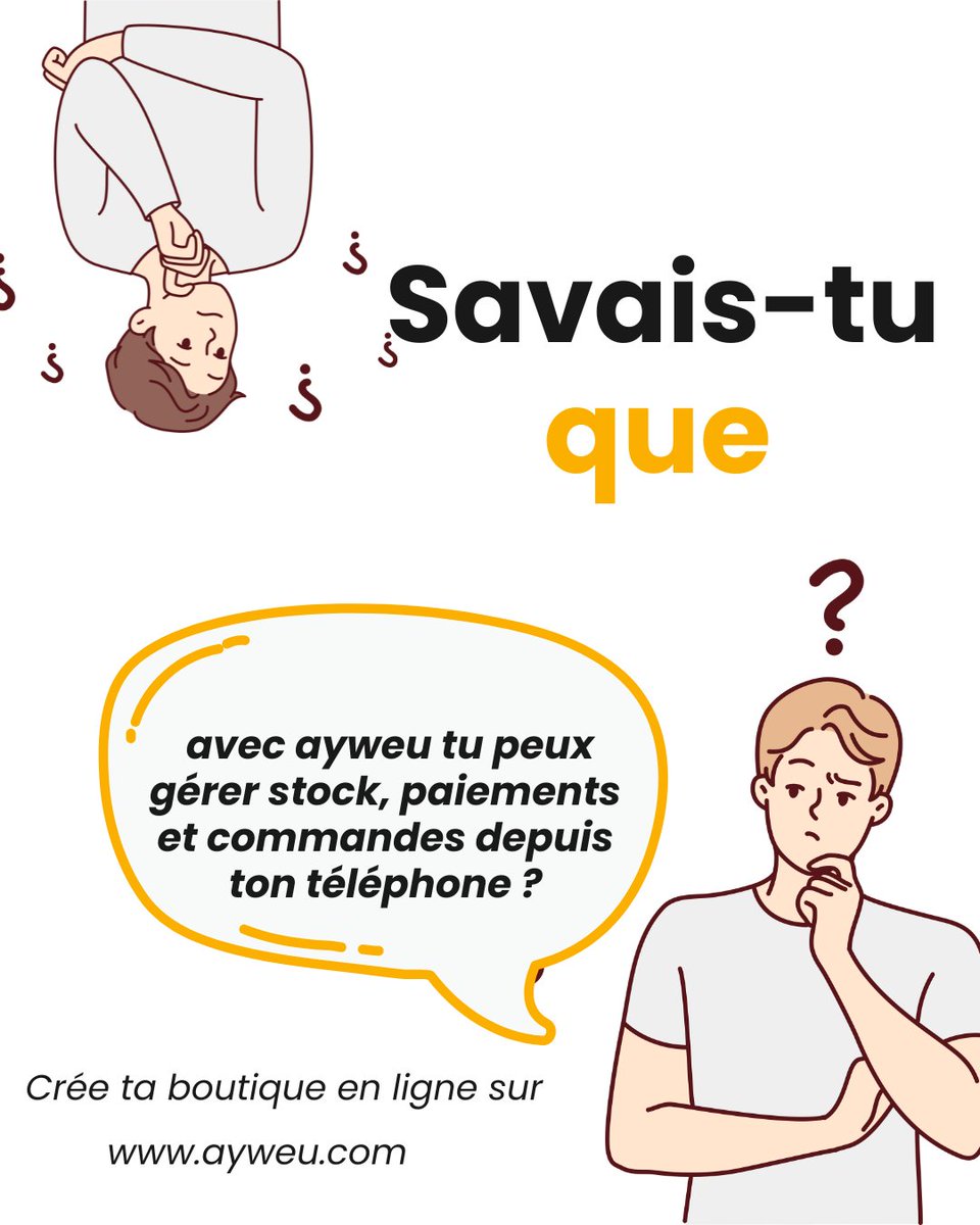 ayweushop's tweet image. Plus besoin d’outils compliqués ni de perdre du temps en inbox.
Avec Ayweu, tout est centralisé, simple et rapide.

Crée ta boutique en ligne aujourd’hui sur ayweu.com

#ayweu #ecommerce #venteenligne #boosttonbusiness