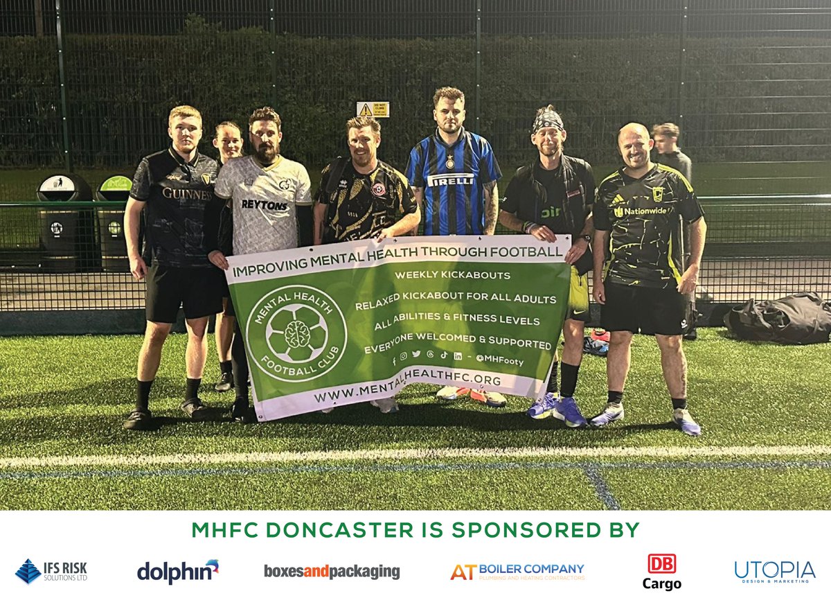 💚⚽️ CONISBROUGH - THURSDAY - 25/09/25 ⚽️💚

31 people played last night with some great football, goals, encouragement and support from all, which is exactly what we want to see👌

IMPROVING MENTAL HEALTH THROUGH FOOTBALL ⚽️💚

mentalhealthfc.org

#MHFC #MentalHealthMatters