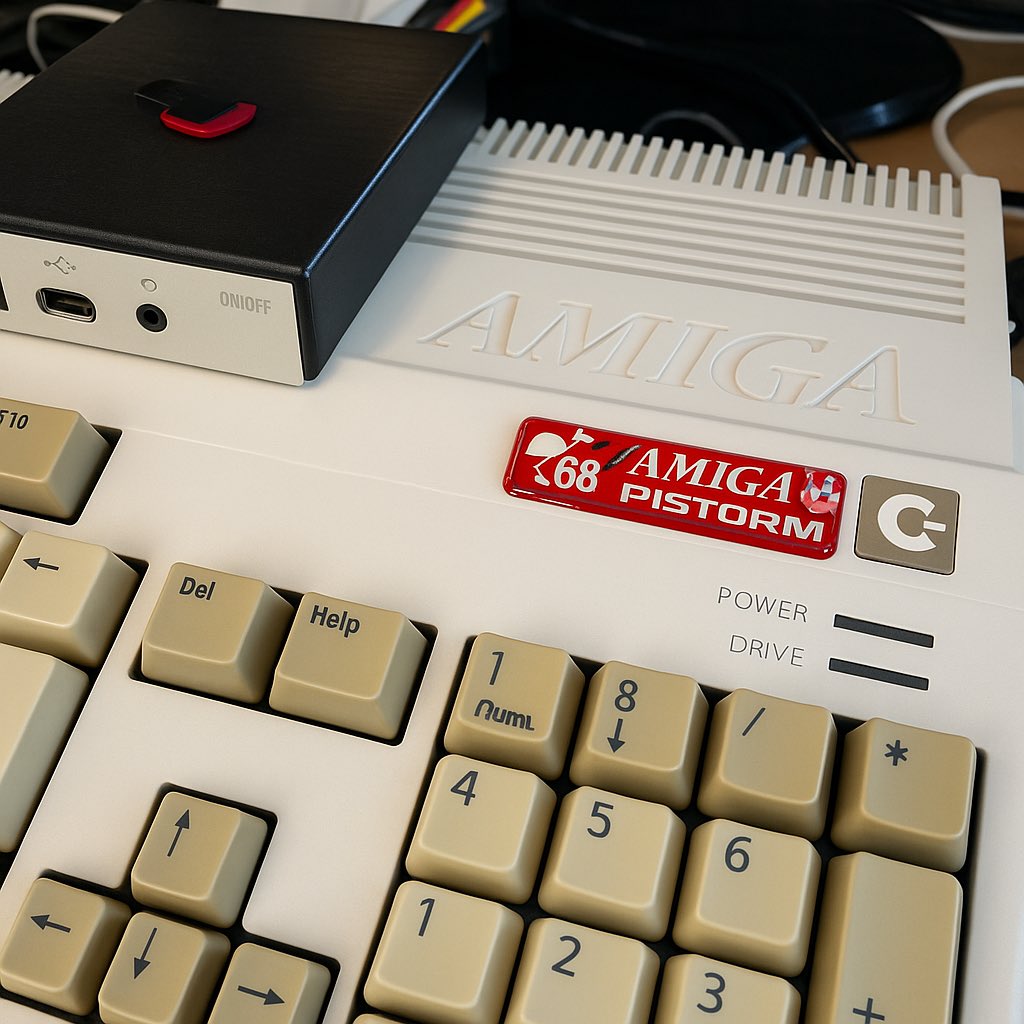 XboxGeekGamer's tweet image. I gave my Frankenstein #AMIGA a little love #WeAreCommodore @commodoreofcl