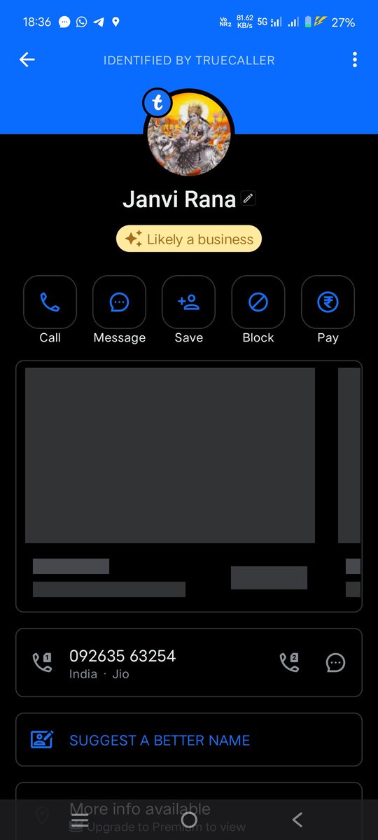 Asikm3780's tweet photo. @JioCare इस पर्सनल नम्बर से फोन आता है, और ये धमकी देती है, की अगर आपने अपना जियो का सिम रिचार्ज नहीं करवाया तो आपका नम्बर बंद करवा दूंगी। ऐसा धमकी का सहारा लेना पड़ रहा जियो को। https://t.co/S9UeeuRKRL