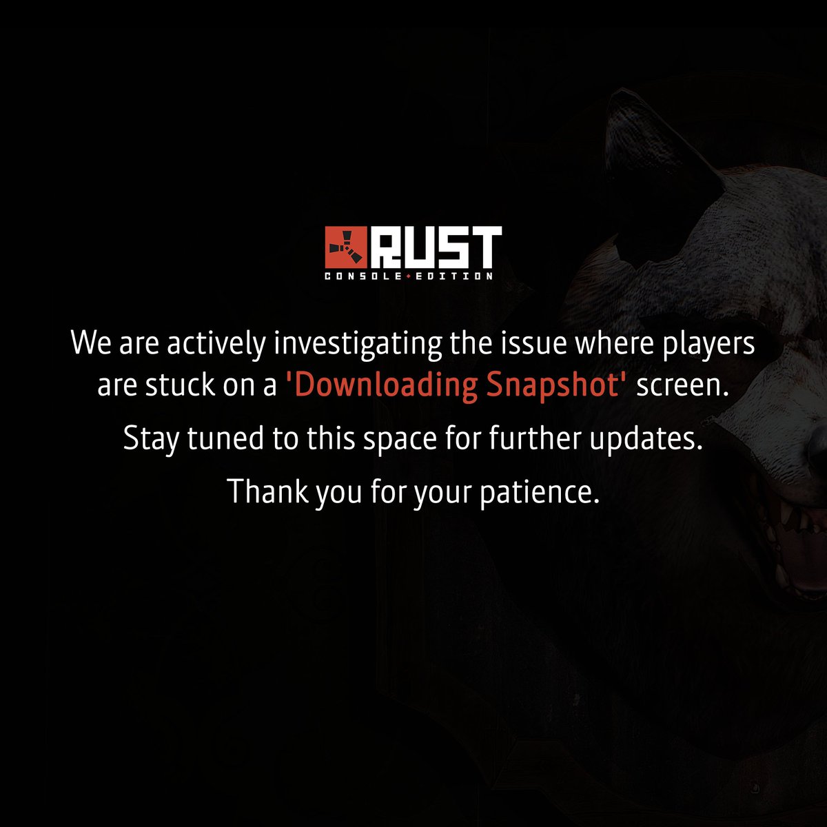 Rust Console Edition tweet media