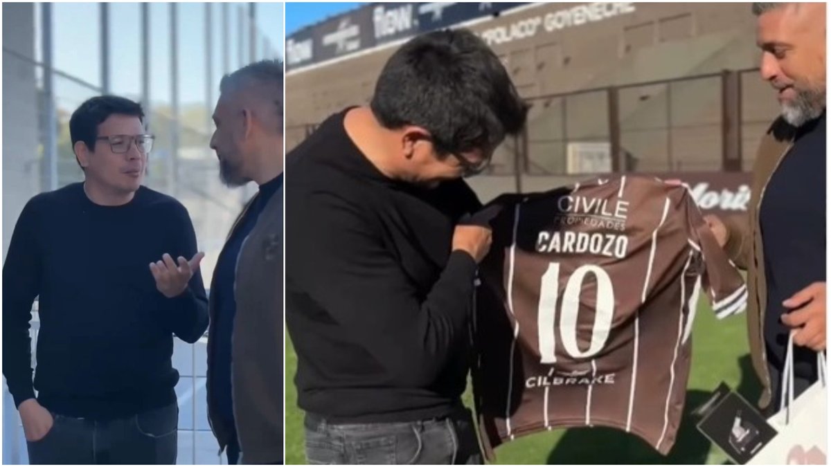 🏆⭐ Cristian Cardozo visitó a Platense, campeón del fútbol argentino 🦑

“Orgullosos de su historia y de mantener viva su identidad barrial”.

👉 lc.cx/EMntud