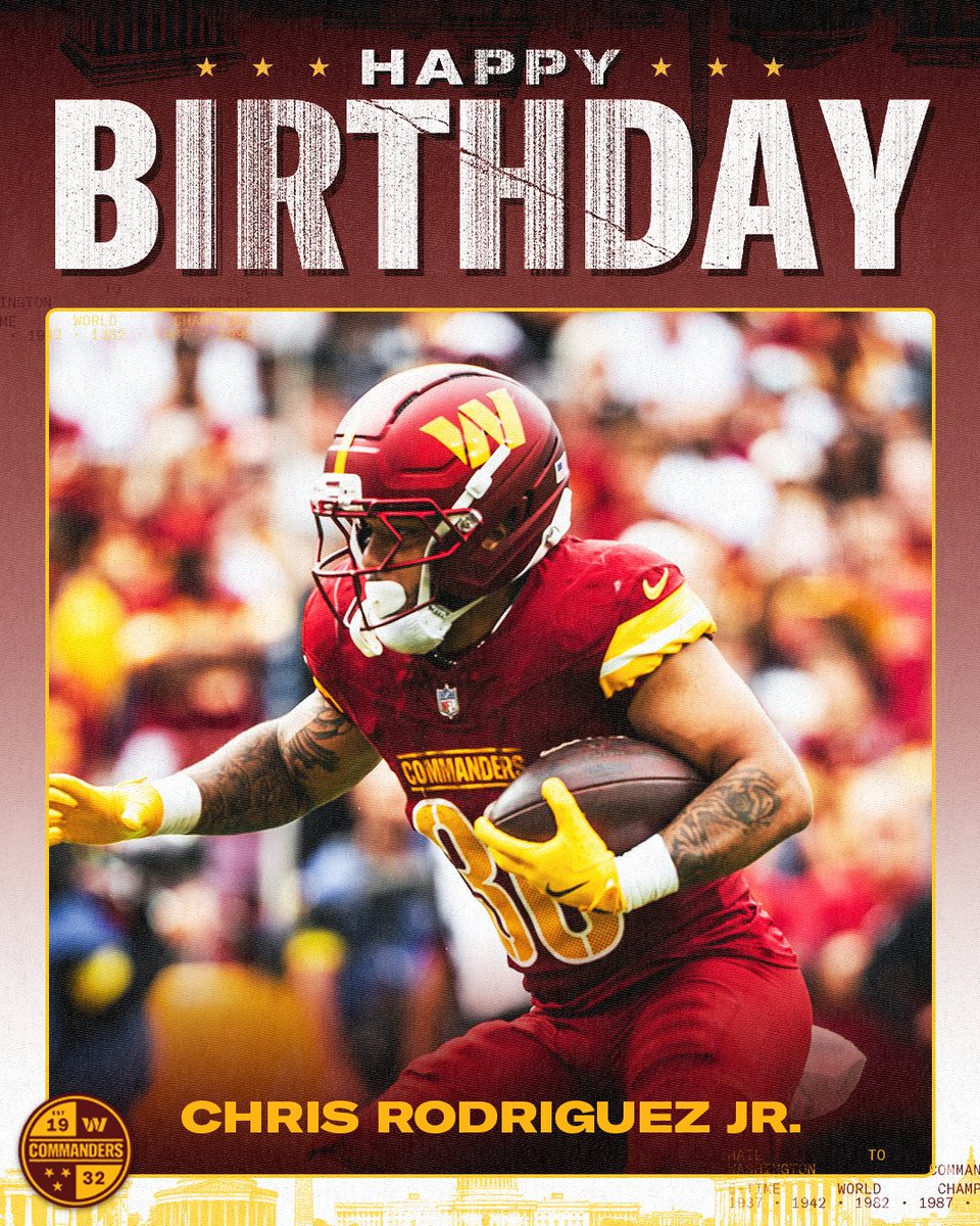 HBD <a href="/CROD_JR/">Chris Rodriguez Jr</a> 🎉