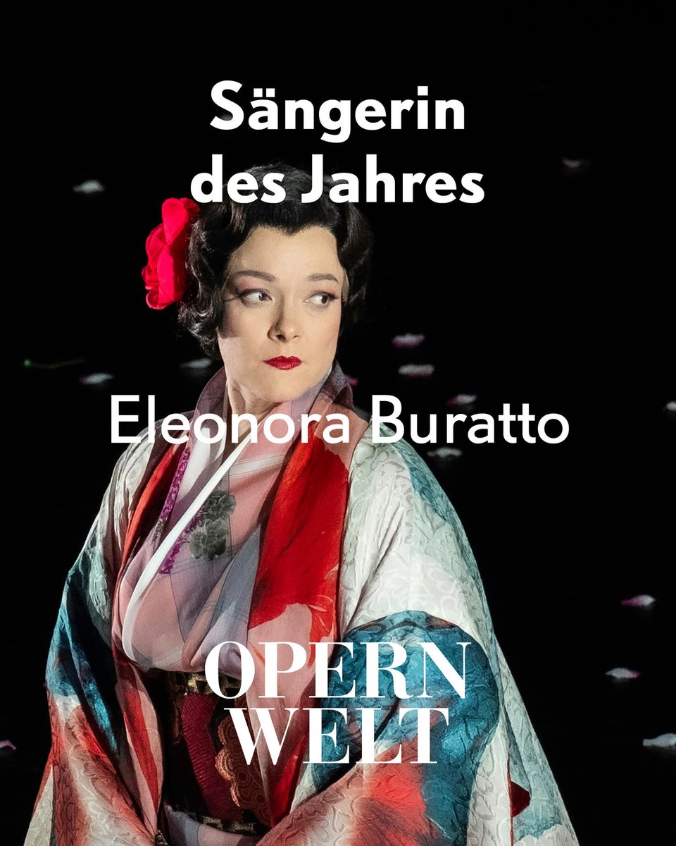 Honoured to be named "Singer of the Year" by #Opernwelt! This recognition means so much to me, especially as it comes from Germany, a country that has given me some of the most meaningful and memorable moments of my career ♥️ Huge thanks and congrats to all the other winners.