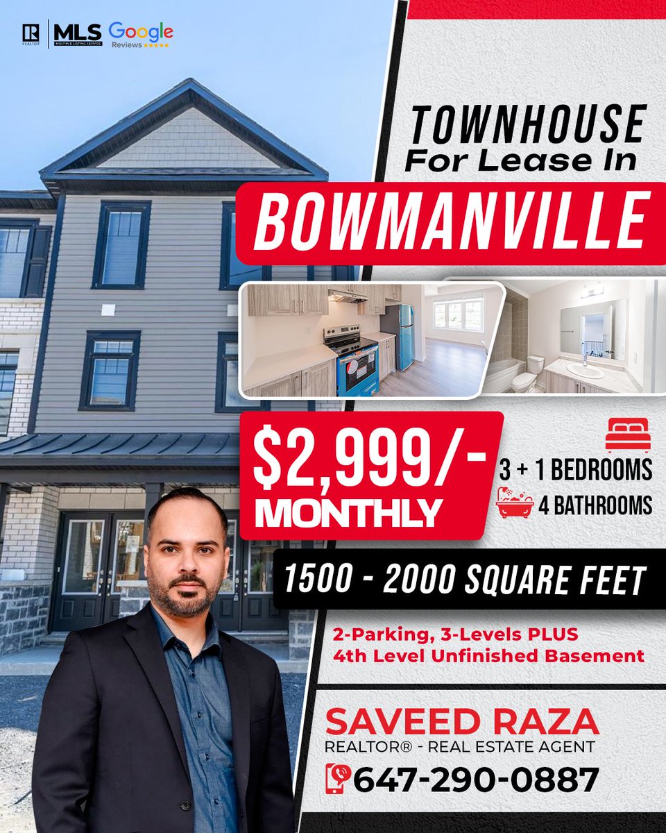 saveed's tweet image. ✨ For Private Showing✨ 
📲 Call me today and let’s get it DONE!
📞 Saveed Raza: (647) 290-0887

#DealClosed #SoldBySaveed #GTAREalEstate #WinningMoves #ForSaleinOshawa #ForLease #Bowmenville