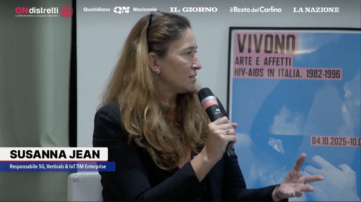 TIM_Enterprise's tweet image. 🎙 Ieri Susanna Jean, Responsabile 5G, Verticals &amp;amp; IoT #TIMEnterprise, è intervenuta a “Tessile contemporaneo: filiere, innovazione, futuro”, a cura di @qnazionale mostrando i casi concreti con cui stiamo ridefinendo i processi produttivi grazie alla #DigitalTransformation.

💡…