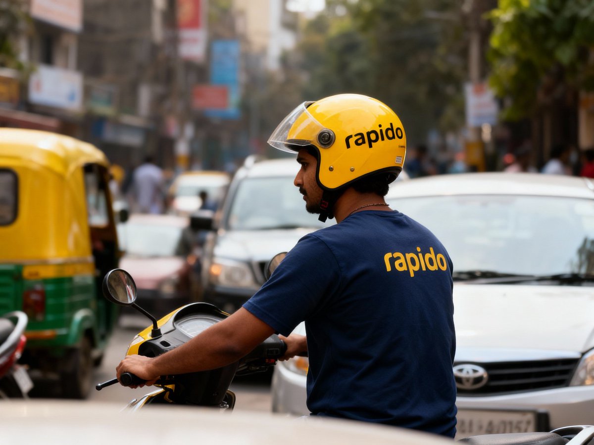 Office rush ka asli hero – #RapidoWaleBhaiya. 🏢🚦