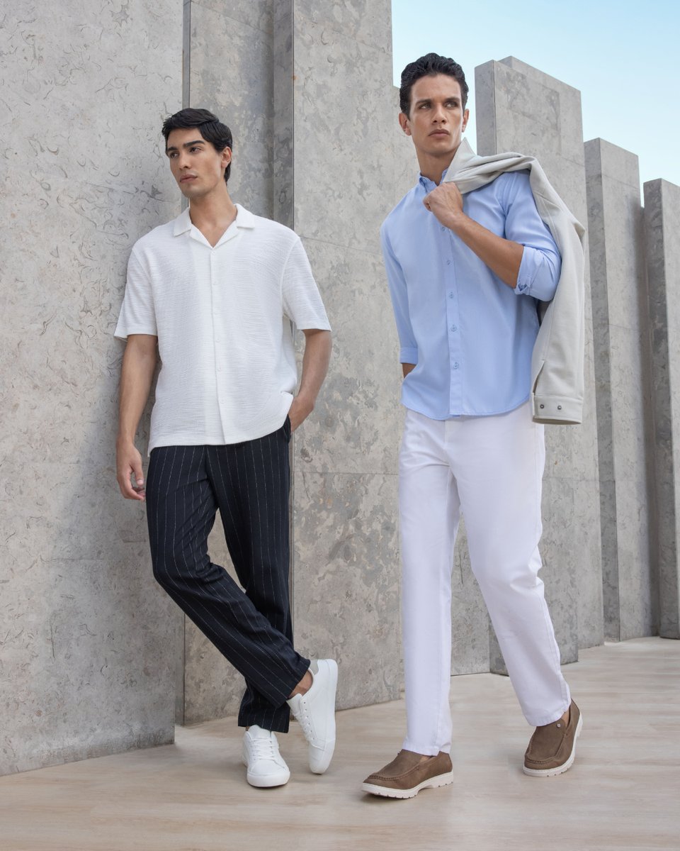 maxfashionMENA's tweet image. Tailored to perfection, no matter the style. Because every man deserves a shirt that speaks for him.
#MaxFashion #FallStyle #FallWardrobe #SeasonOfStyle #EffortlessChic #OOTDFall #LuxuryLooks