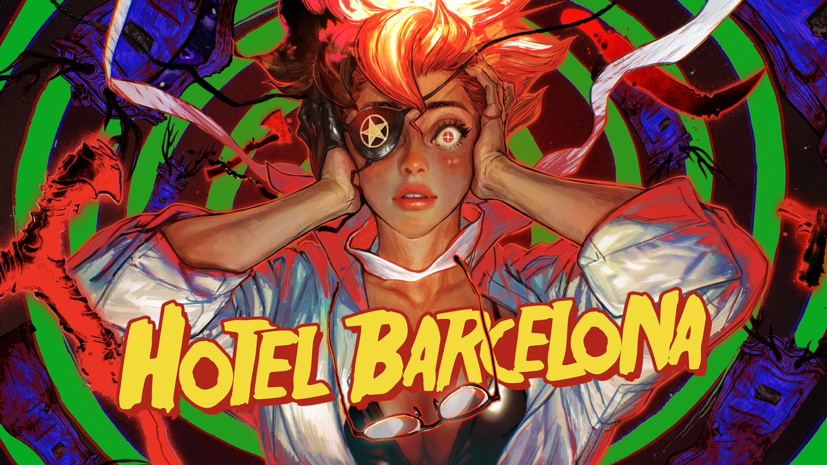 #Ad
 
We have a special treat for Sunday's #twitch stream!
 
This Sunday DJ will be playing the newly released #HOTELBARCELONA, which was graciously blessed upon me by <a href="/TheCultGames/">CULT Games 🔜 Catto's Post Office</a>  
via <a href="/BeyondYouGlobal/">Beyond</a>  !
  
#LETSGOBEYOND  #fypシ #foryoupage #twitchstreamer #gaming #gamer