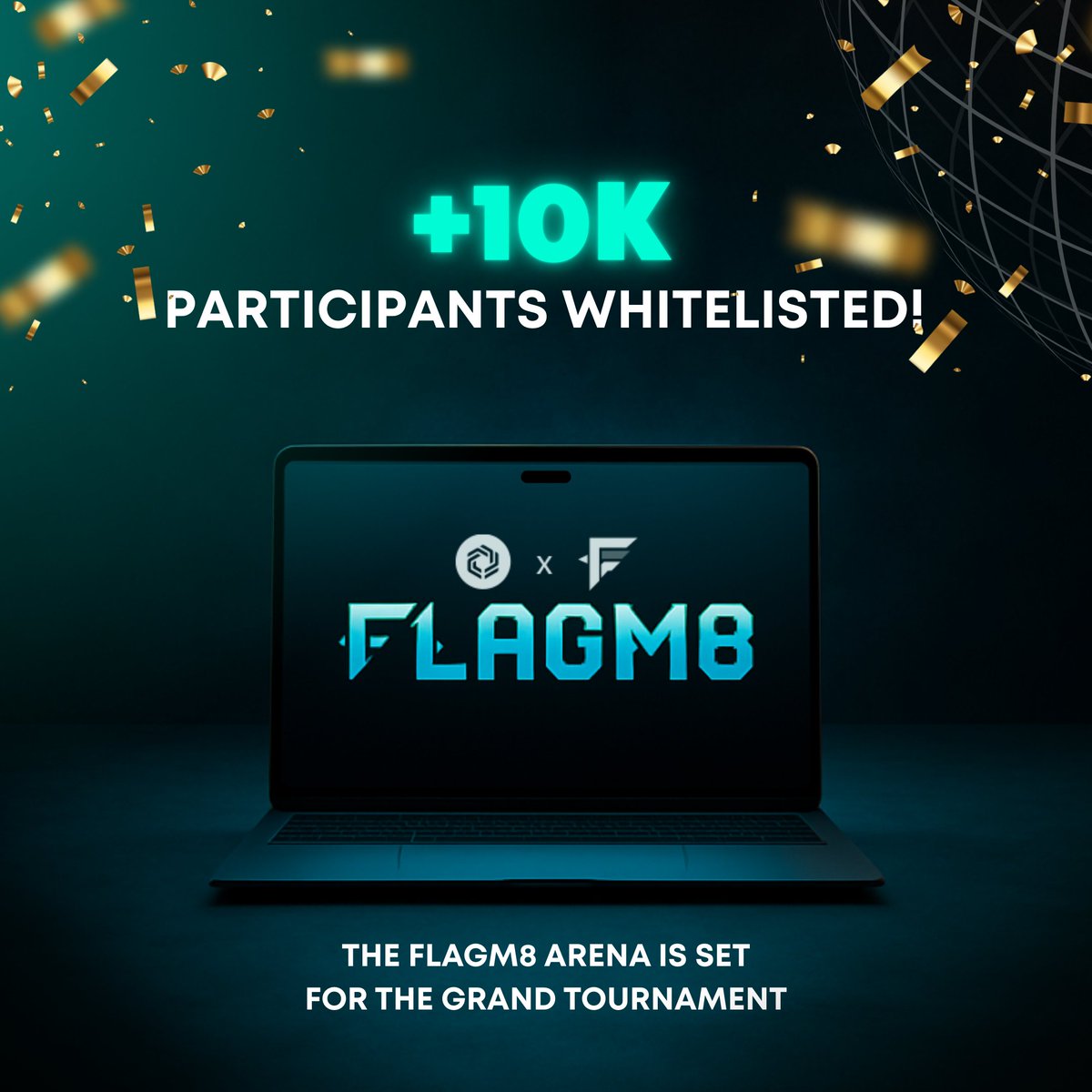 Flagm8 (@flagm8_) on Twitter photo 10,000+ registrations completed. 🫡 
A new era begins in less than 72 hours. 👾 
Ready for the grand tournament ?
Whitelist: Flagm8.com 
Discord waitlist: 
discord.gg/aSdErKRZtZ 10,000+ registrations completed. 🫡 
A new era begins in less than 72 hours. 👾 
Ready for the grand tournament ?
Whitelist: Flagm8.com 
Discord waitlist: 
discord.gg/aSdErKRZtZ