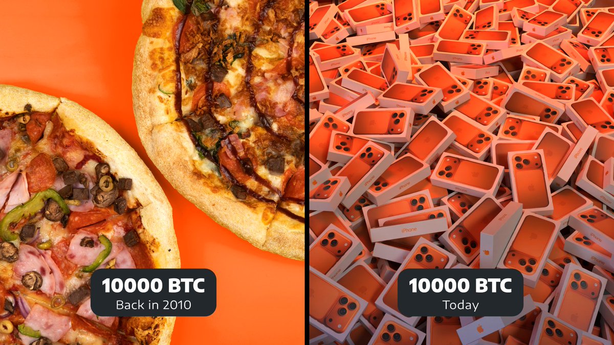 Cryptonix_pay's tweet image. 🍕 10,000 BTC in 2010 = 2 pizzas
📱 10,000 BTC today = ~900,000 iPhones 17 Pro Max

#Crypto isn’t speculation anymore. It’s real purchasing power.

Businesses that accept it:
✅ Attract new customers
✅ Get instant, global #payments
✅ Future-proof their checkout
#CryptoPayments…