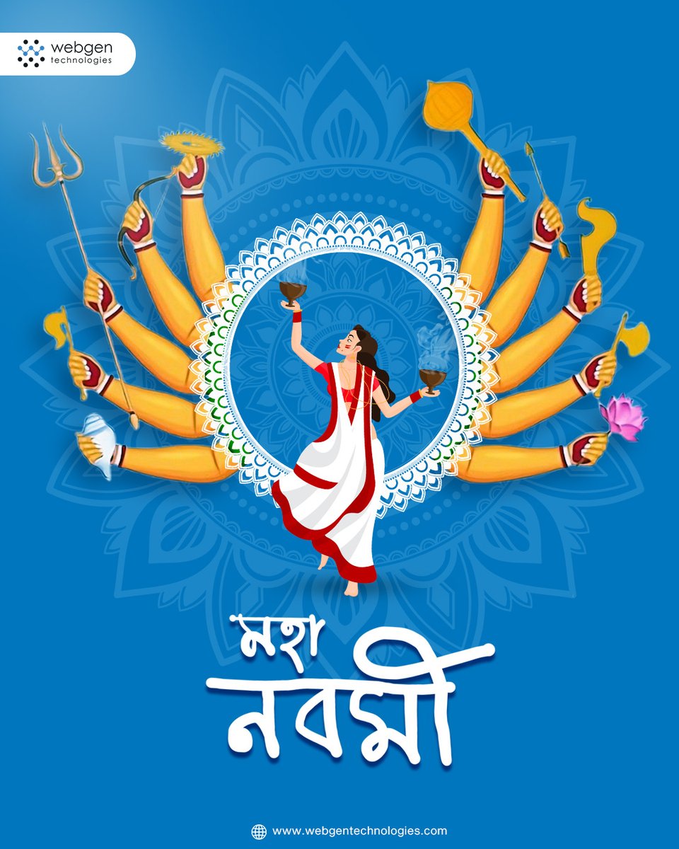Webgentweet's tweet image. ঢাকের তালে, কোমর দোলে
সন্ধিপুজো light-e play!
১০৮ প্রদীপে একটাই vibe,
স্নিগ্ধতায় floats the tribe 🌟
ভোগে তৃপ্তি, বন্ধুত্বে bond,
Navami nights are beyond!
শুভ নবমী 🙏

#WebgenTechnologies #DurgaPuja2025 #শুভনবমী #সন্ধিপূজা