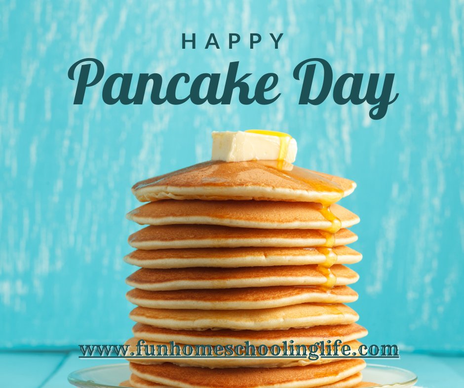Fun_Homeschool's tweet image. Pancake Day! Gather the family together and make pancakes. Have fun as a family. Then go ahead and eat your hard work as a family. Take some time as a family to talk, and as parents, just listen.
#nationalpancakeday, #pancakeday, #funhomeschoolinglife