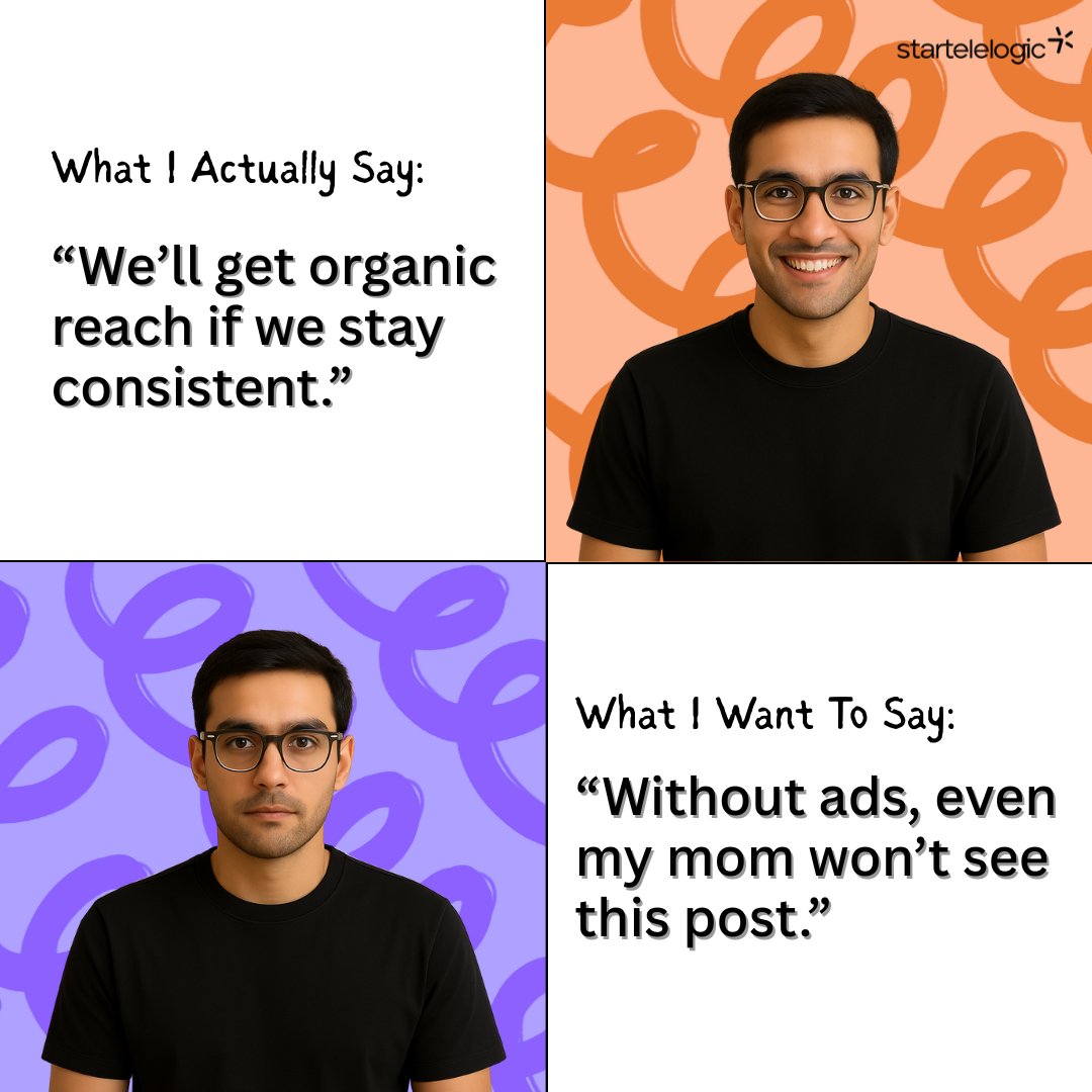 StarTeleLogic's tweet image. Relatable much? 👇
The things we say vs. the things we wish we could say at work!

#startelelogic #Relatablememes #Officehumor