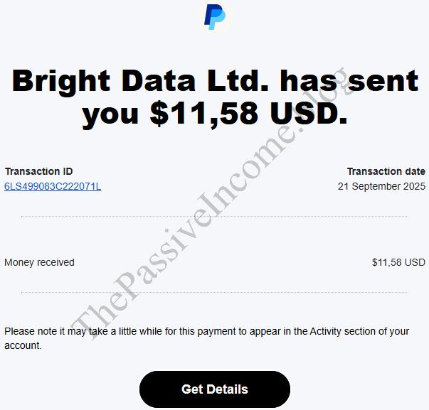 The 413th payout has been received from EarnApp. Start earning money without an effort today!

More info: thepassiveincome.blog/passive-income…

#MakeMoneyOnline #passiveincome #earnmoneyonline #earnapp