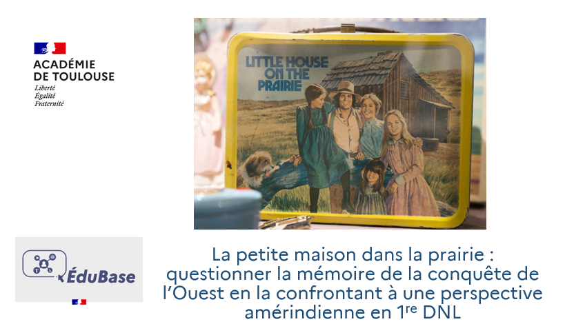 [Scénario pédagogique #Édubase]

💡🇺🇸Questionner la mémoire de la conquête de l'Ouest avec la série La petite maison dans la prairie
Un scénario en #1re #DNL par <a href="/actoulouse/">Académie de Toulouse</a> 

👉edubase.eduscol.education.fr/fiche/23825