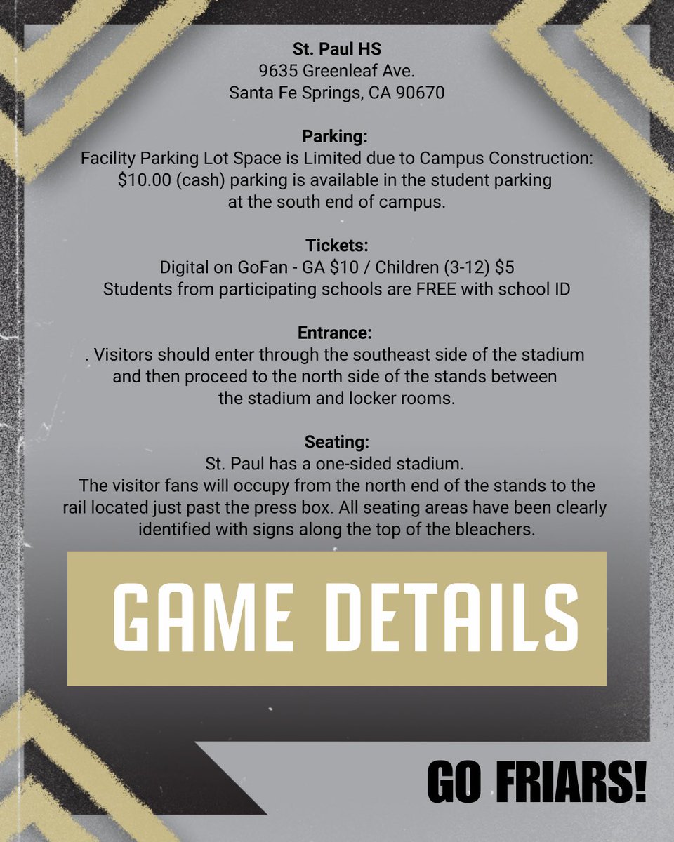ServiteFootball's tweet photo. Rise and shine, it’s game day! Bye week done, ready to get back to it. 

Tickets - https://t.co/GGZCGOsz2j

#credo #gofriars https://t.co/0BPyx74kMO