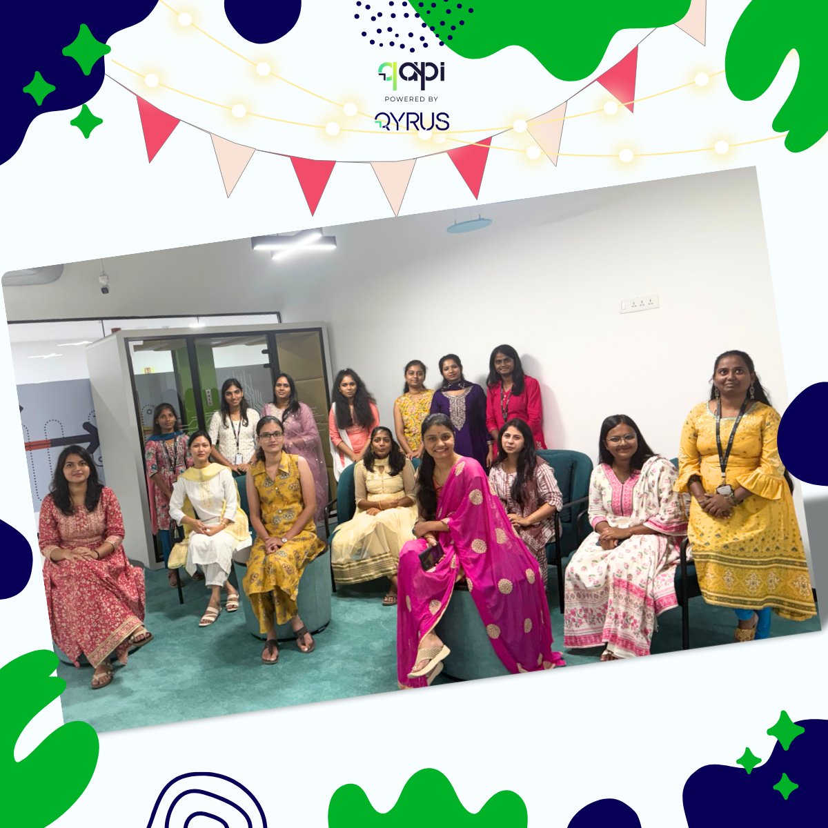 testwithqapi's tweet image. Yesterday, our workplace looked a little different.

Yes for all the right reasons!

The office was filled with colors, music, good food, and lots of sweets — but most importantly, with laughter and some eye catching dance moves.
 
Work took a step back as festivities took over,…