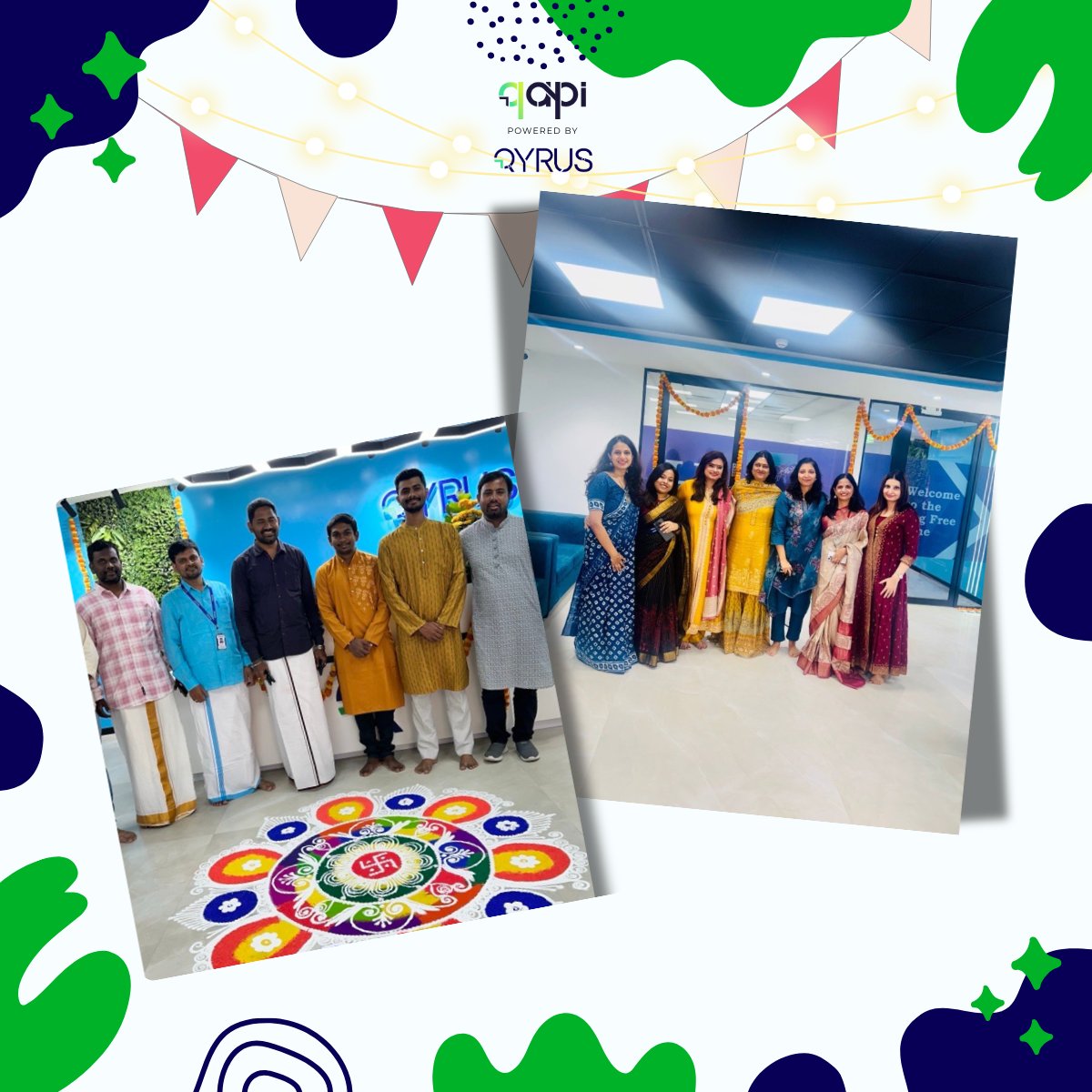 testwithqapi's tweet image. Yesterday, our workplace looked a little different.

Yes for all the right reasons!

The office was filled with colors, music, good food, and lots of sweets — but most importantly, with laughter and some eye catching dance moves.
 
Work took a step back as festivities took over,…