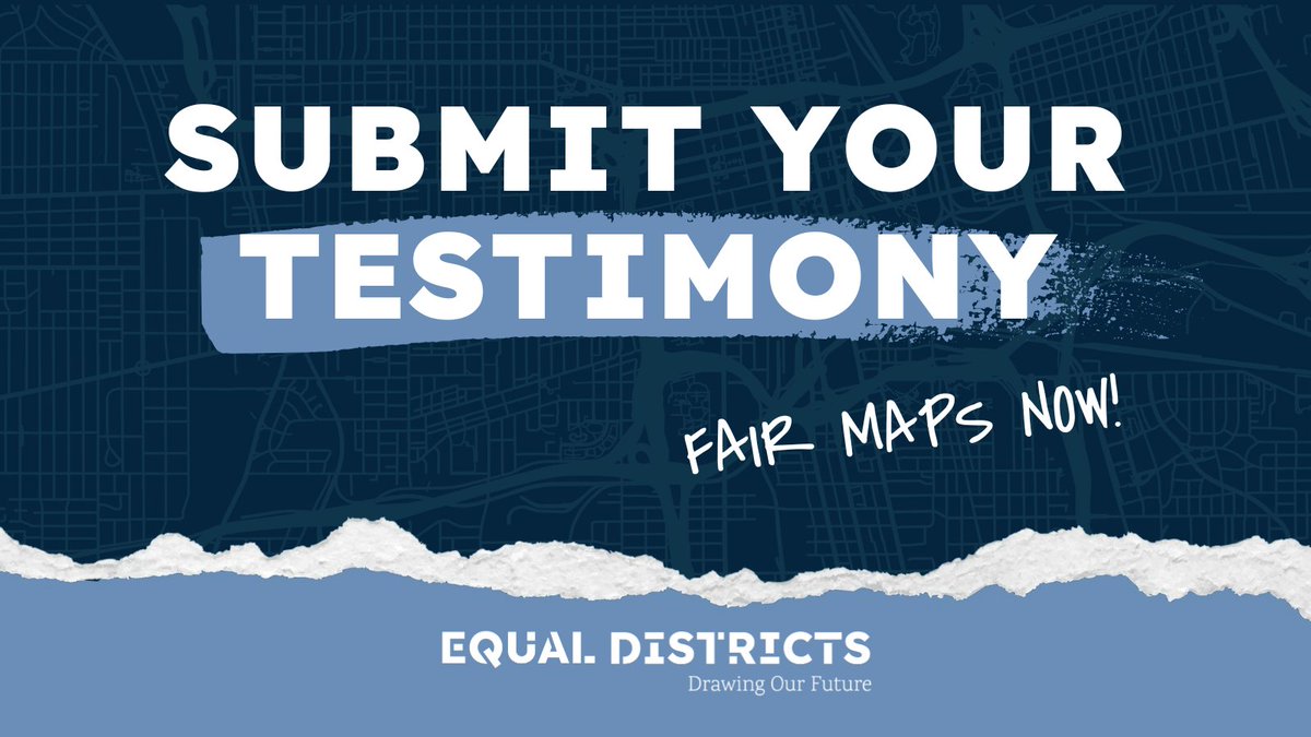 EqualDistricts's tweet image. 🚨REDISTRICTING HEARING ALERT🚨
The Ohio GOP finally announced the next hearing for our congressional redraw ahead of the (very real!) 9/30 deadline.
🗓️Tuesday, Sept 30
⏰9:00 am
📍House Finance Hearing Room (Room 313)
🗣️Testimony due by Mon @ 9am!
redistricting.legislature.ohio.gov/meetings?utm_m…