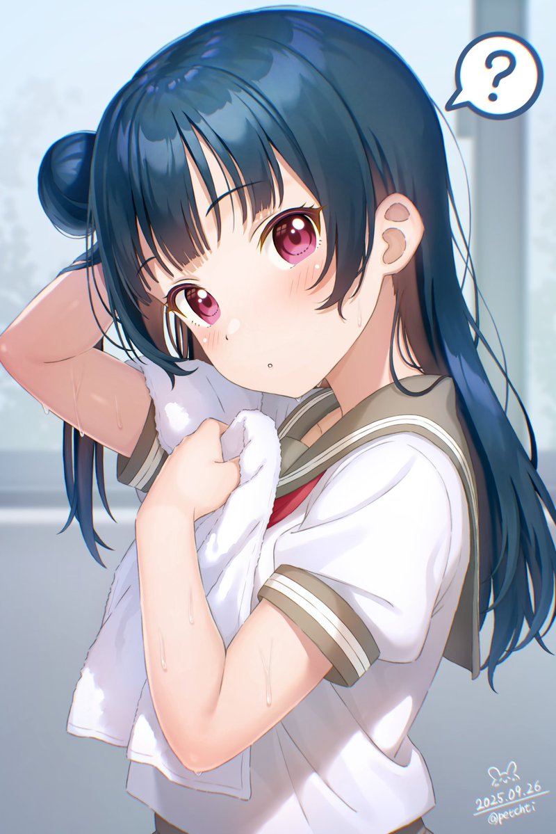 善子描きました