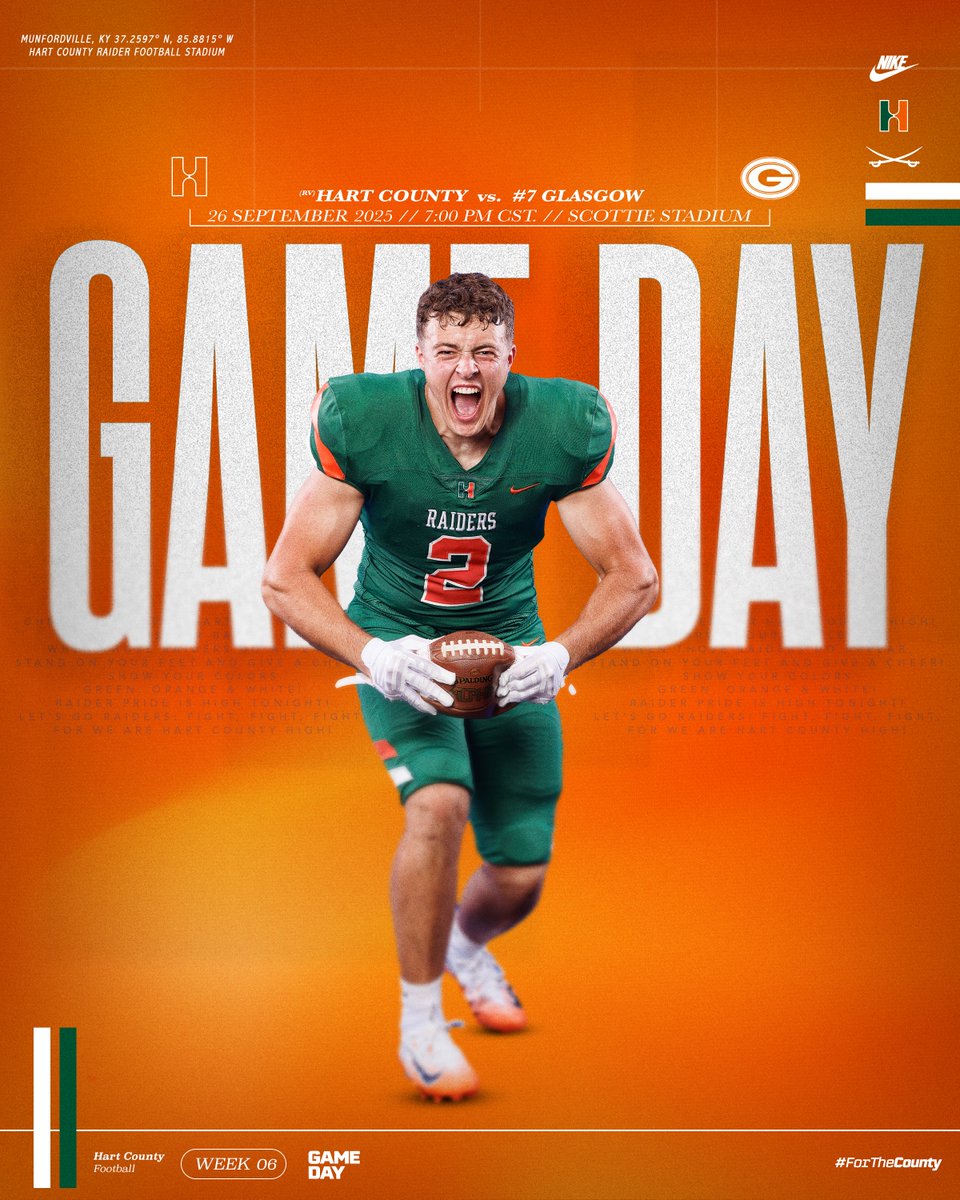 𝙒𝙞𝙩𝙝 𝙝𝙚𝙖𝙫𝙮 𝙝𝙚𝙖𝙧𝙩𝙨, 𝙬𝙚 𝙩𝙖𝙠𝙚 𝙩𝙝𝙚 𝙛𝙞𝙚𝙡𝙙.
𝙁𝙤𝙧 𝙎𝙘𝙝𝙮𝙡𝙚𝙧. 𝙁𝙤𝙧 𝙚𝙖𝙘𝙝 𝙤𝙩𝙝𝙚𝙧.

#Brotherhood // #OneHart

📍 Glasgow, KY
🏟 Scottie Stadium
⌚️ 7:00 PM CST.