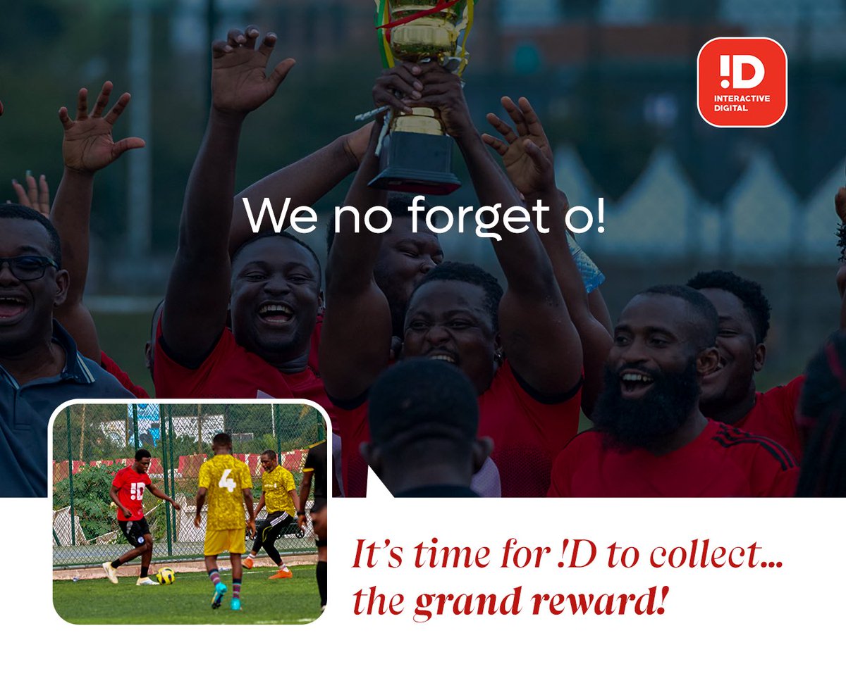Calm reminder that we’re the winners of the NINANI premier league. Don’t you EVER forget.

#BrandID #NinaniGames #TeamID #Champions