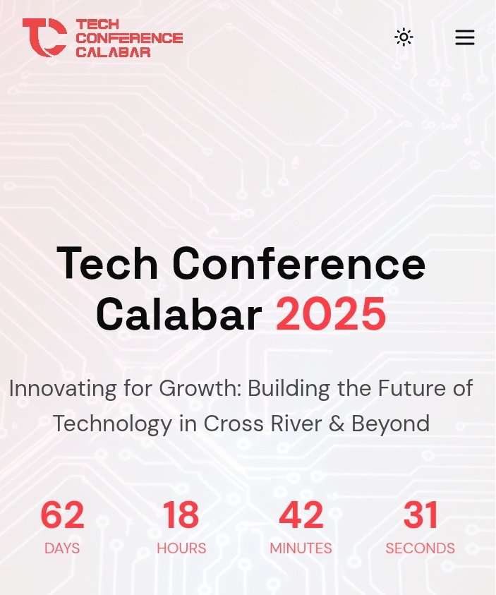Imagine telling your future self: “I was there when TTC 2025 happened — and I helped organize it.”

This isn’t your regular tech event.

It’s Calabar’s Biggest Tech Conference yet🔥