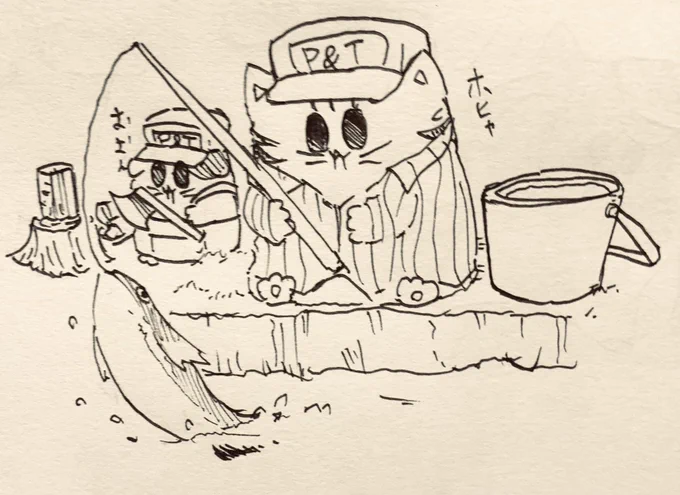 もち猫さん達の服着る基準自分で書いてても謎なので謎のままにしておこう🐱 