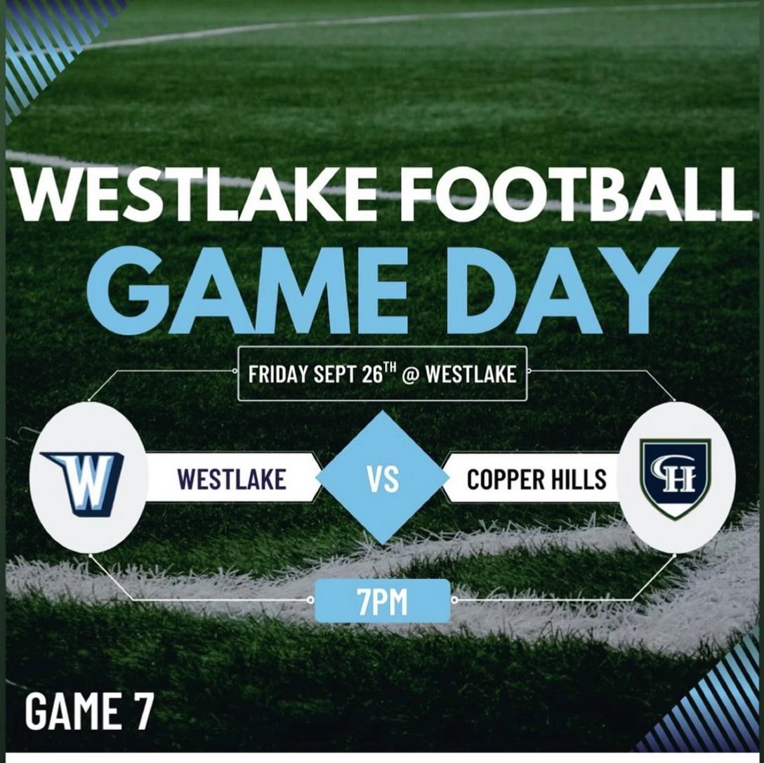 BostenFountaine's tweet image. Game time! @WestlakeFootbal @CoachAAle @BABYHULCC @Malik_Sika @MalakaiLeilua71 @Britton_18 @dreysen_afuvai #BLEED.BLUE @Andy_Pham1 @PrepRedzoneUT @CoachS_Kurtz @ColoradoMesaU @BengalGridiron @BlairAngulo @MooseB90 @SlingintheP @kslsports @ballersinutah @utahpreprag