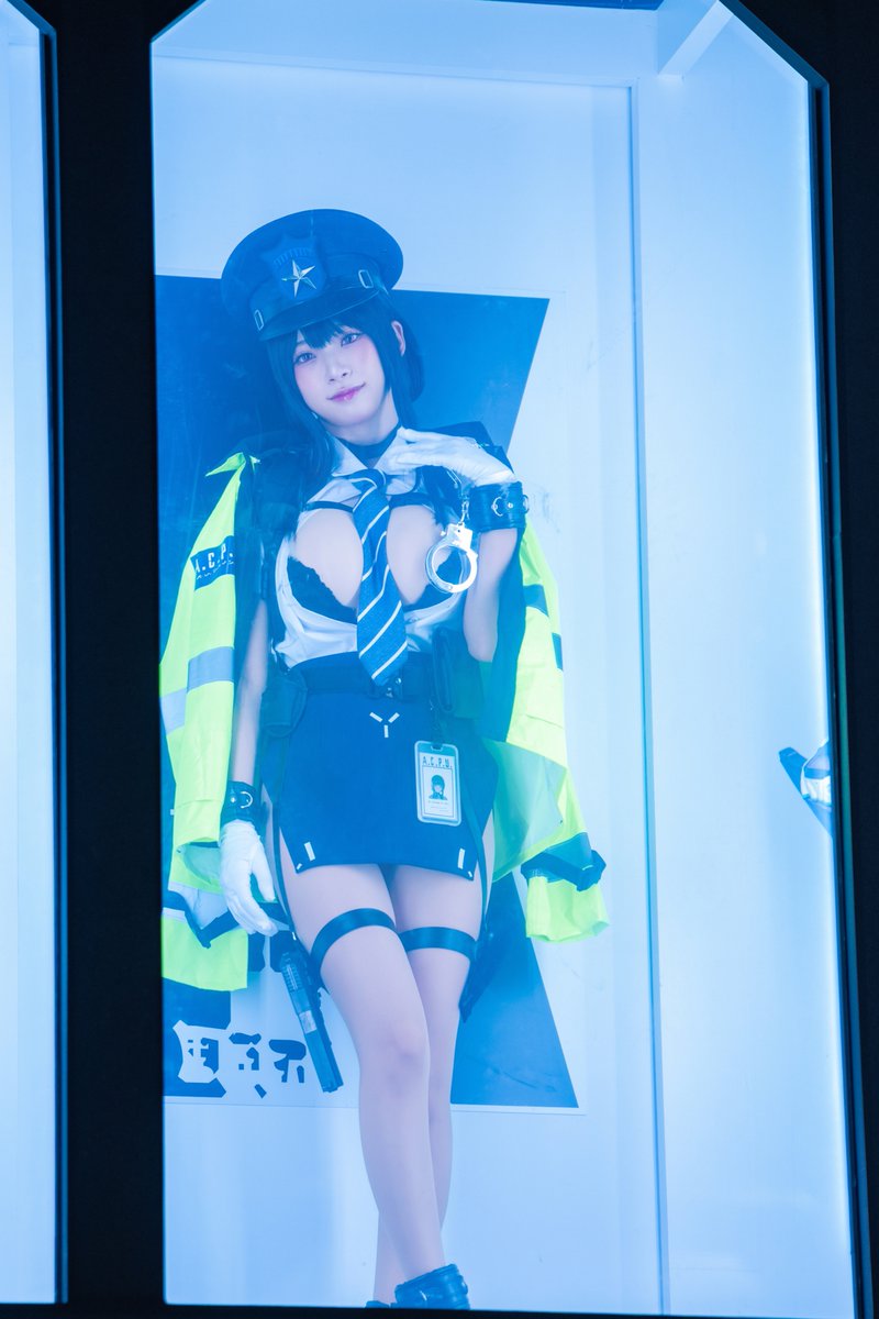 勝利の女神NIKKE Dキラーワイフ シークレットポリス コスプレ 衣装 a6000237f23f885f3bc757e6995658