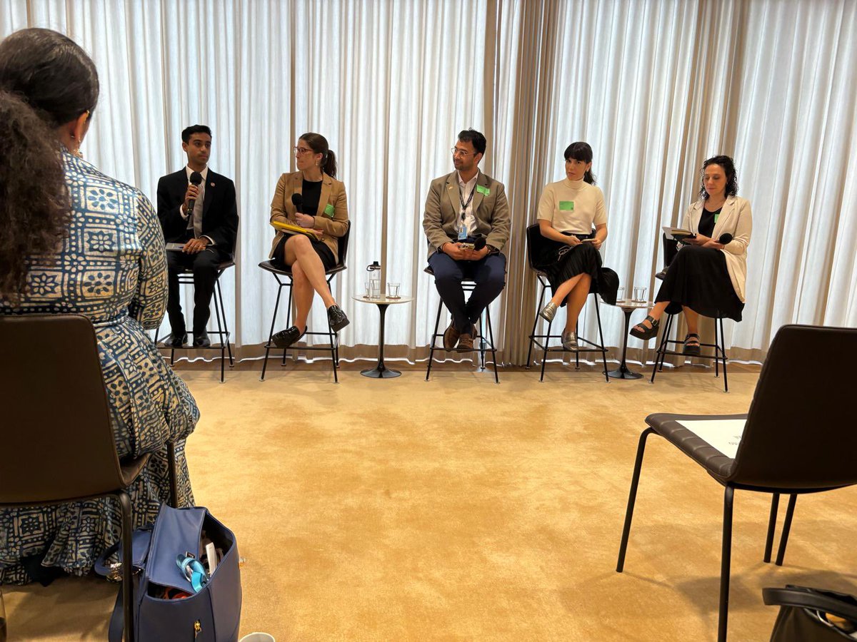 Happening Now at the #UNGA80 Commemoration Event on The Future We Agreed: <a href="/ishaanshahun/">Ishaan Shah</a> of <a href="/c4unwn/">Coalition for the UN We Need</a> notes that he will be following the #NextSG process and road to 2027.