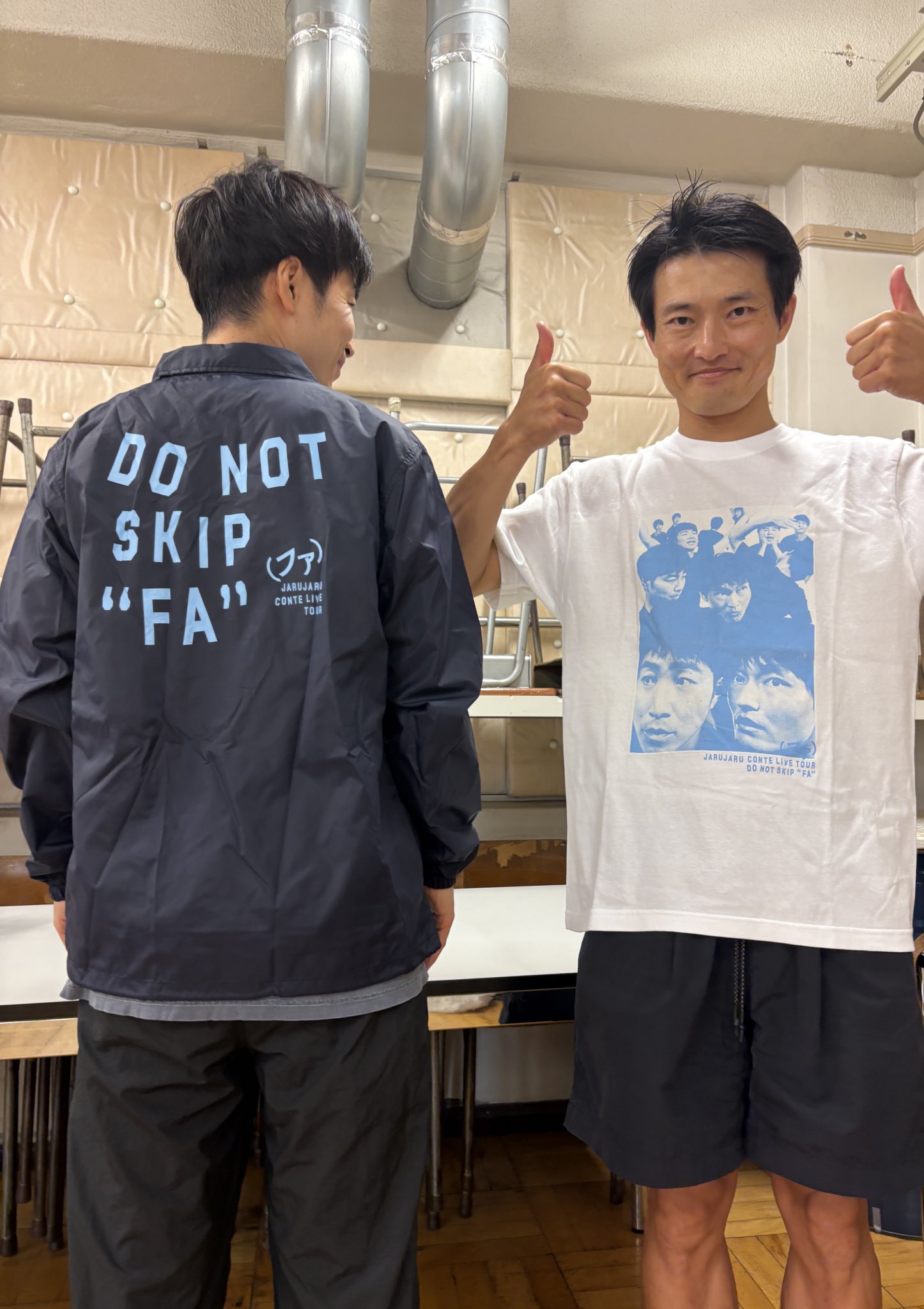 ジャルジャル ピンバッヂ&バンダナ 単独ライブ ジャルジャル