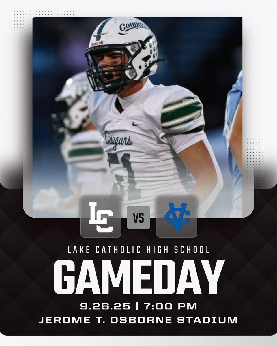 Lake Catholic Football (@lccougarfb) on Twitter photo Homecoming Gameday at the JTO‼️ lakecatholic.org/editoruploads/… Homecoming Gameday at the JTO‼️ lakecatholic.org/editoruploads/…