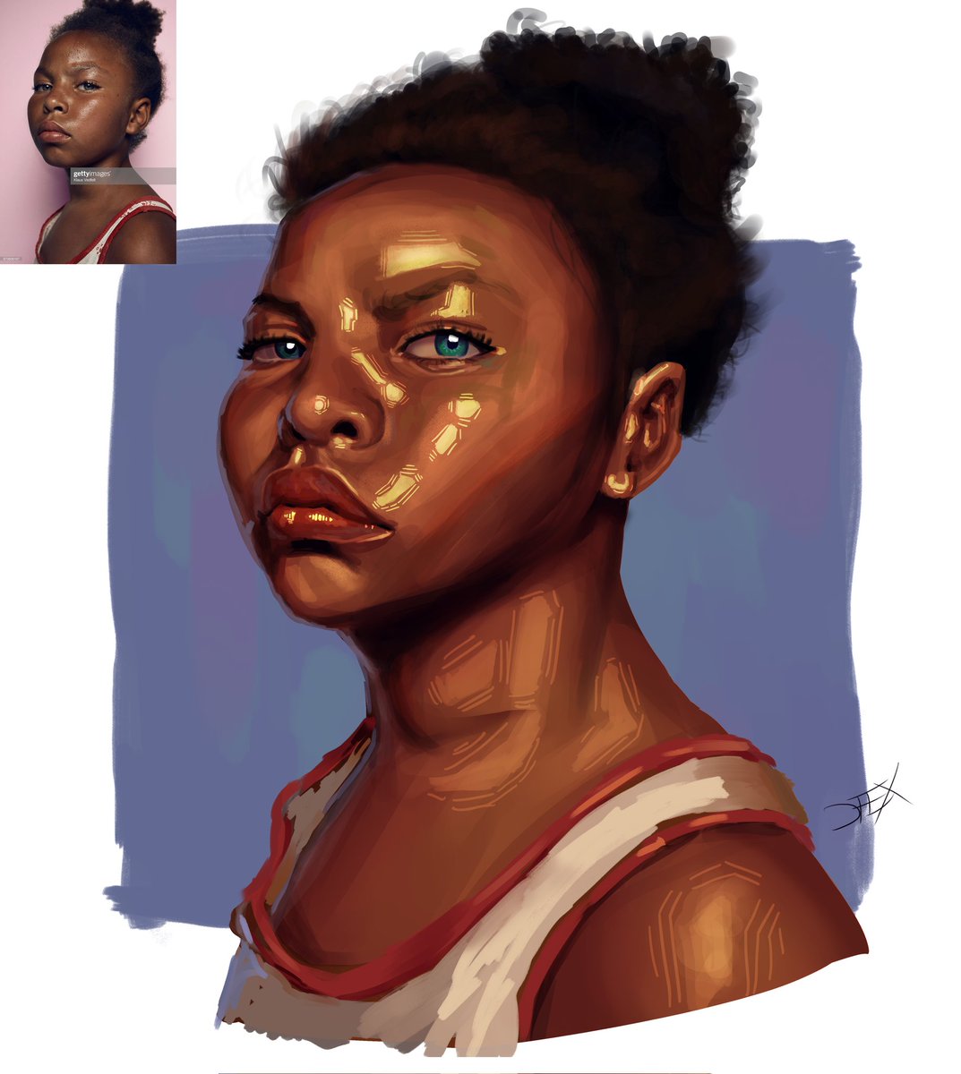 Ifex_sam's tweet photo. Day 3/7 🎨
Trying to explore smooth and rough texture
#DailyDrawing #ArtStudy #artwork #drawingart #drawing #portrait https://t.co/KX8LkPeX84